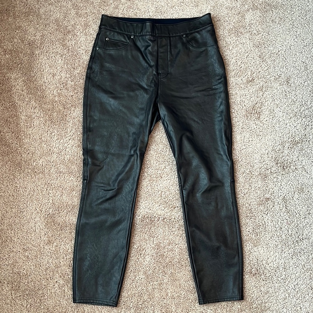Spanx Faux Leather Leggings